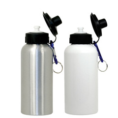 17 oz. Aluminum Sport Bottle Flip Top with Carabiner