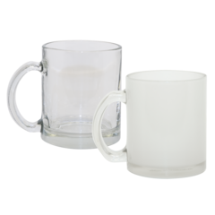 Photo USA sells high quality dye sublimation substrates and products for the promotional and advertising specialty industry including our 10oz glass mugs. - 21000 Clear Glass Mug. Also available:  21002-1, Frosted Out/Clear In