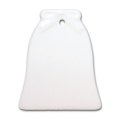 3" Bell Ornament w/ Hole
