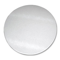 Round Tempered Glass Cutting Board - 12" Diameter