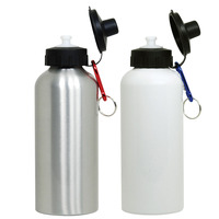 20 oz. Aluminum Sport Bottle Flip Top with Carabiner