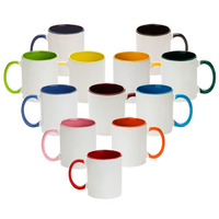 Photo USA sells high quality dye sublimation substrates and products for the promotional and advertising specialty industry including our 11oz sublimation combination colored mugs.